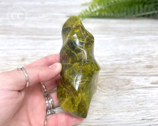 Green Opal Flame #1