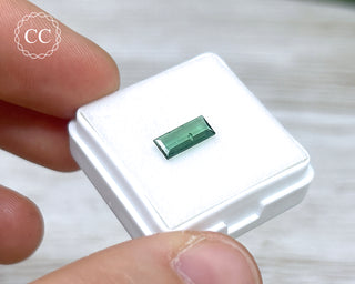 Green Tourmaline Faceted Gem #3