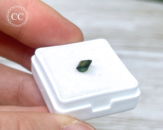 Green Tourmaline Faceted Gem #4