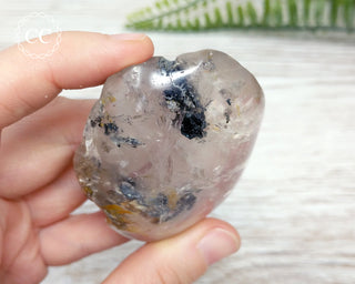 Hematite in Quartz Lens #1