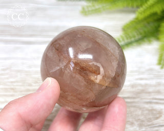 Hematoid Quartz | Fire Quartz Sphere #3