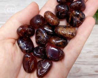 Hessonite Garnet Tumbled Crystal