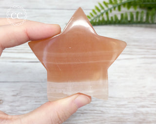 Honey Calcite Star #2