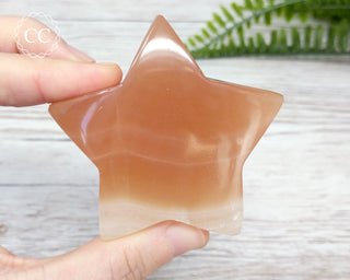Honey Calcite Star #2