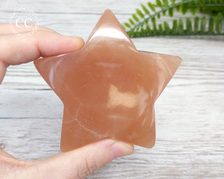 Honey Calcite Star #3