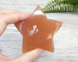 Honey Calcite Star #3