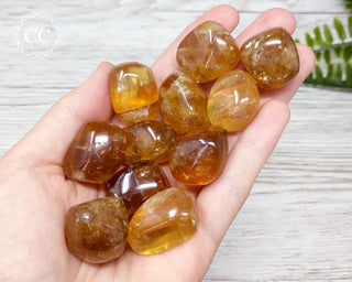 Honey Calcite Tumbled Crystal