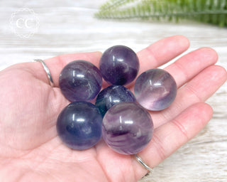 Rainbow Fluorite Small Sphere
