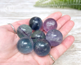 Rainbow Fluorite Small Sphere