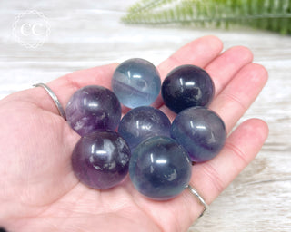 Rainbow Fluorite Small Sphere
