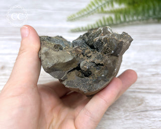 Iridescent Siderite & Calcite #1