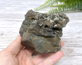 Iridescent Siderite & Calcite #1