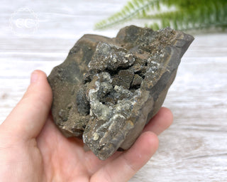 Iridescent Siderite & Calcite #1