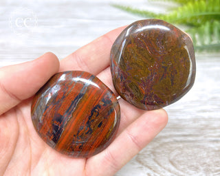 Mugglestone | Jaspilite Palm Stone