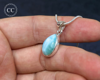Larimar Silver Necklace #4