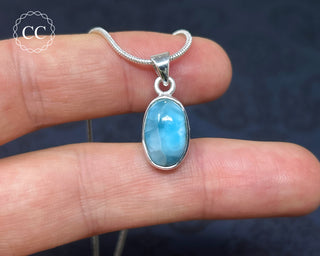 Larimar Silver Necklace #5