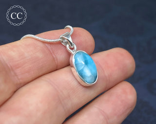 Larimar Silver Necklace #5