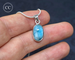 Larimar Silver Necklace #5