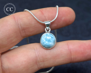 Larimar Silver Necklace #2