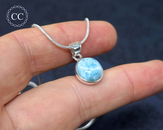 Larimar Silver Necklace #2