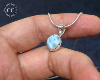 Larimar Silver Necklace #2