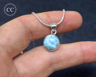 Larimar Silver Necklace #2