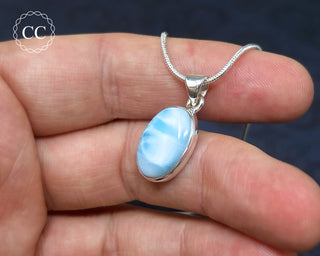 Larimar Silver Necklace #3