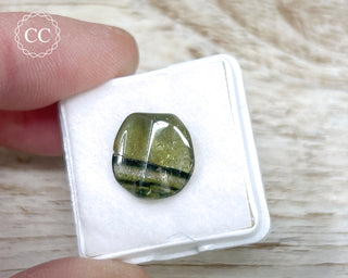 Liddicoatite Tourmaline Slice #21