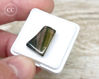 Liddicoatite Tourmaline Slice #7