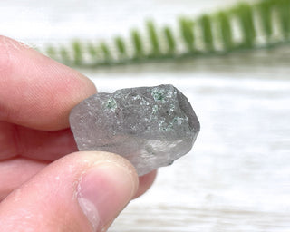 Lilac Apatite with Actinolite Inclusions #3