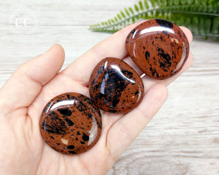 Mahogany Obsidian Palmstone