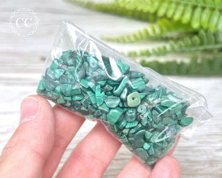 Malachite Crystal Chips 50g
