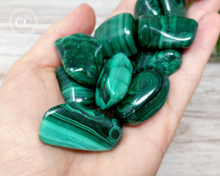 Malachite Tumbled Crystal