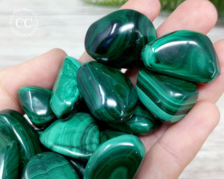 Malachite Tumbled Crystal