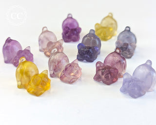 Rainbow Fluorite Mini Cats