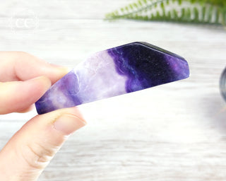 Rainbow Fluorite Slice