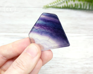 Rainbow Fluorite Slice