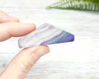 Rainbow Fluorite Slice