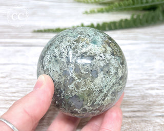 Moss Agate Sphere #1