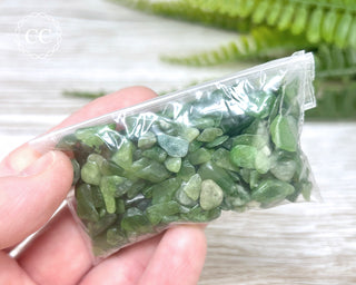 Nephrite Jade Crystal Chips 50g