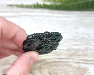 Nephrite Jade Dragon Carving #6