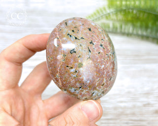 Ocean Jasper Chunky Palm Stone #3