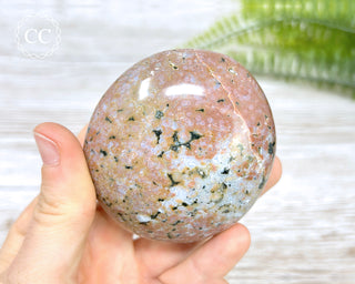 Ocean Jasper Chunky Palm Stone #3