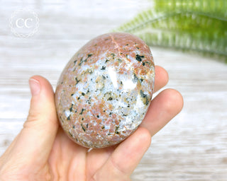 Ocean Jasper Chunky Palm Stone #3