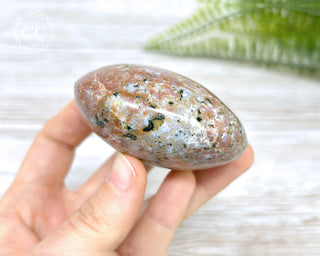 Ocean Jasper Chunky Palm Stone #3