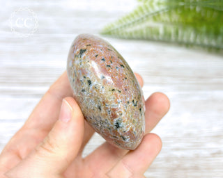 Ocean Jasper Chunky Palm Stone #3