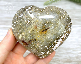 Ocean Jasper Heart #6
