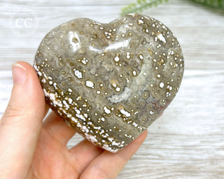 Ocean Jasper Heart #6