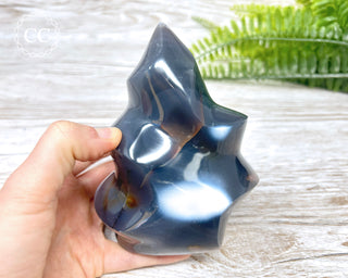 Orca Agate Flame #2