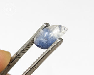 Dumortierite in Quartz Cabochon #1